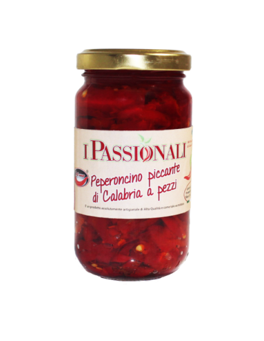 Peperoncino calabrese piccante a pezzi - galluccio prodotti tipici calabresi