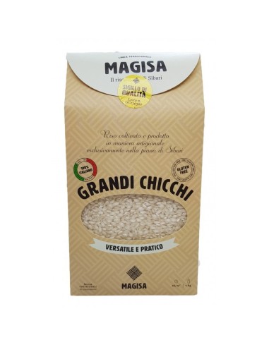 Riso Magisa di Sibari Grandi chicchi 500gr - galluccio prodotti tipici calabresi